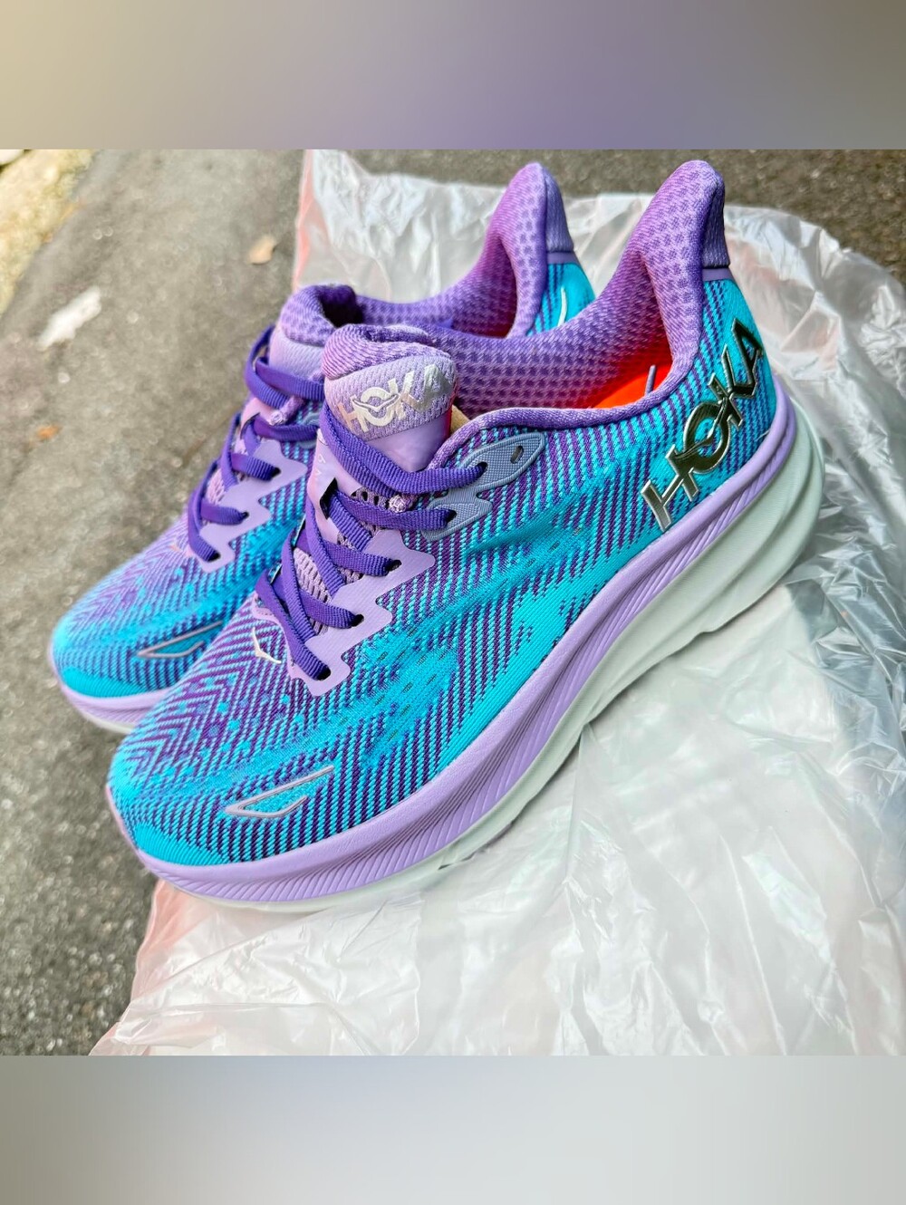 Hoka One One Clifton 9 Women Running Shoes Size 7